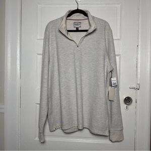 Classic Gray Zip-Up Sweater for Men